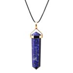 Reiki Unisex Crystal Stone Pendant with cord for Reiki …