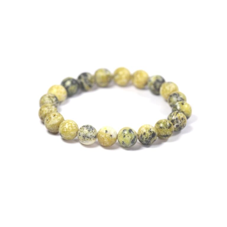 Serpentine Bracelet Natural Serpentine Semi Precious Ge…