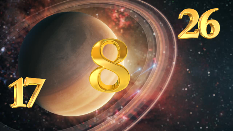 Number 8 – Discipline, karma, justice, and spiritual growth